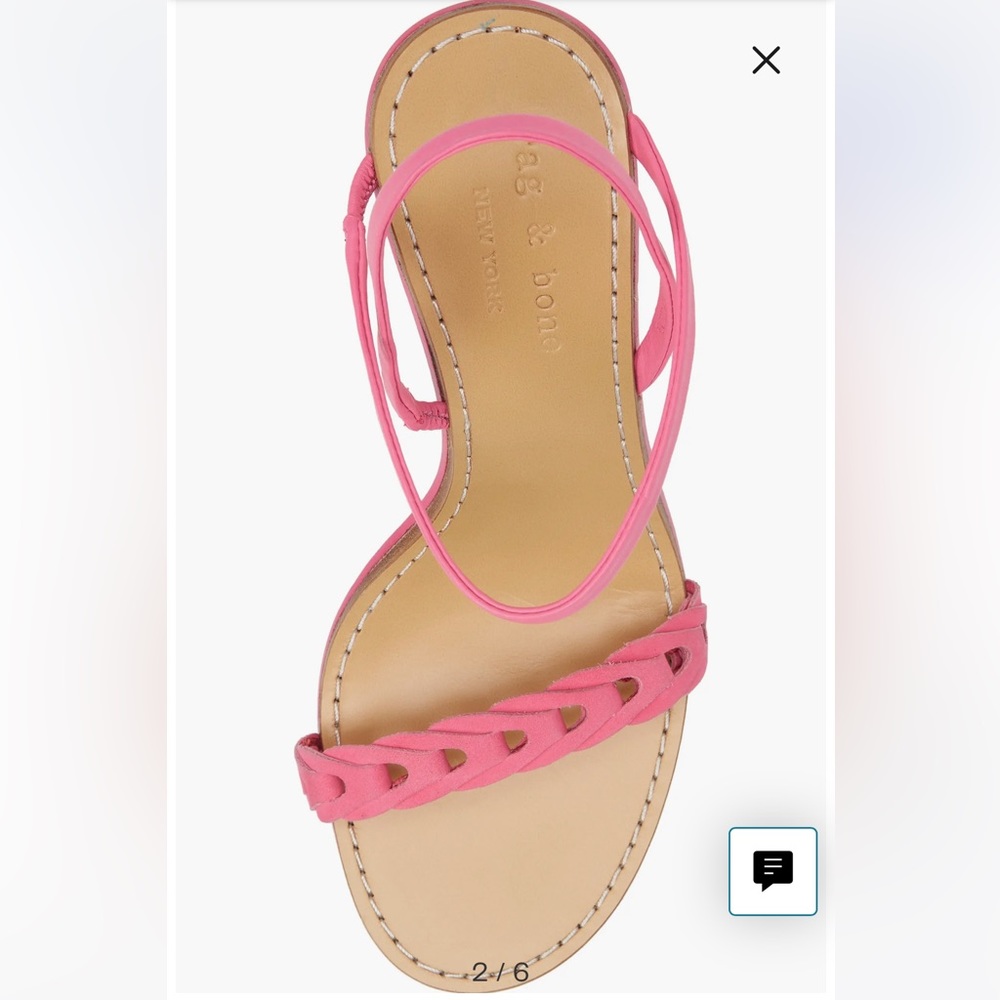 rag & bone Infinity Sandal (pink)
 
MAGENTA LEATHER
